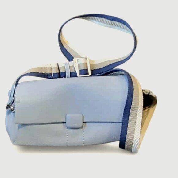 Abbacino Recycled Crossbody Bag Cerulean Blue - Picture 1 of 13